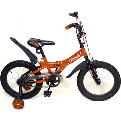 Двухколесный велосипед VELOX 12044-16 оранжевый
